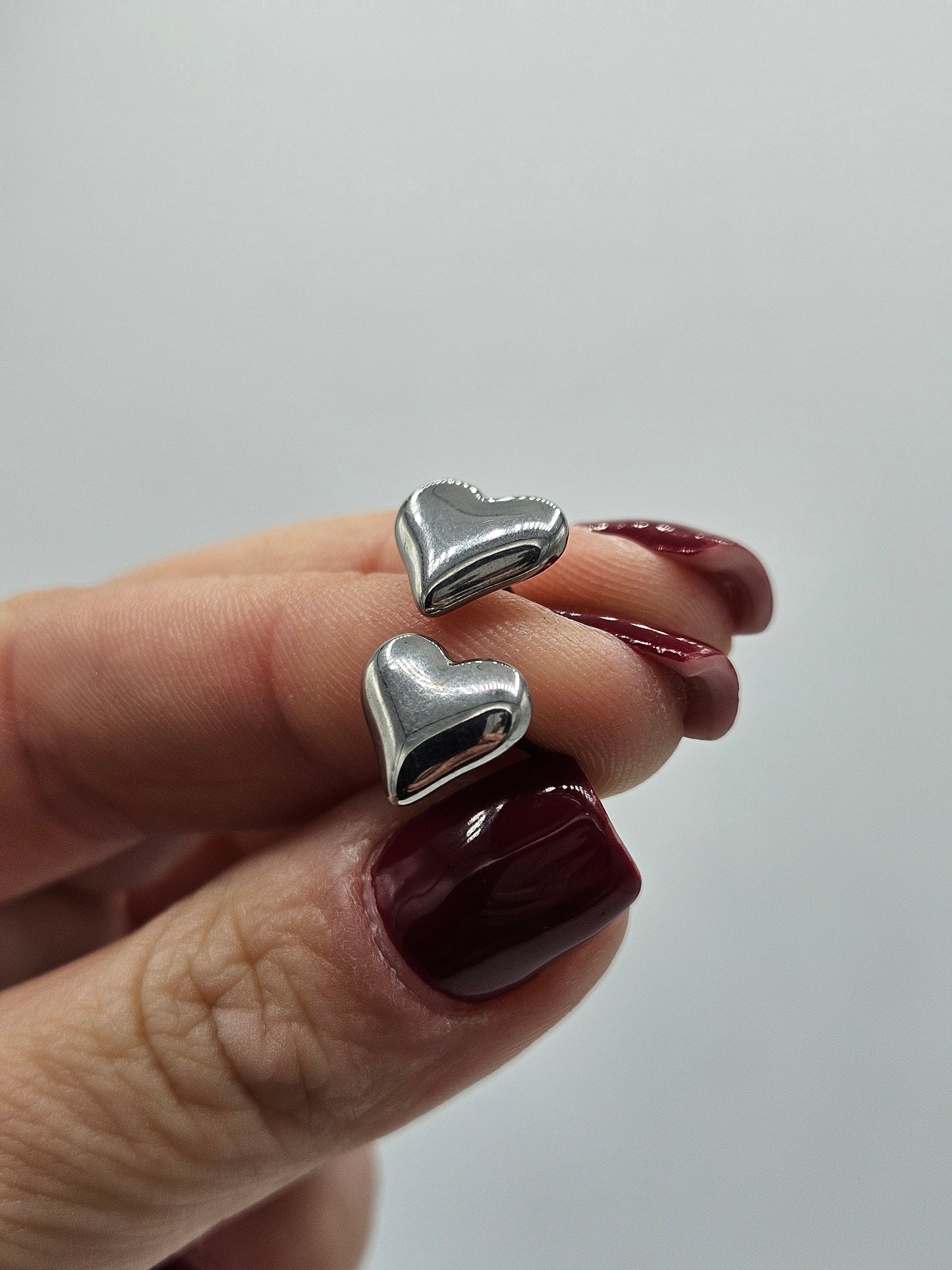 Orecchini cuore lobo 2º misura