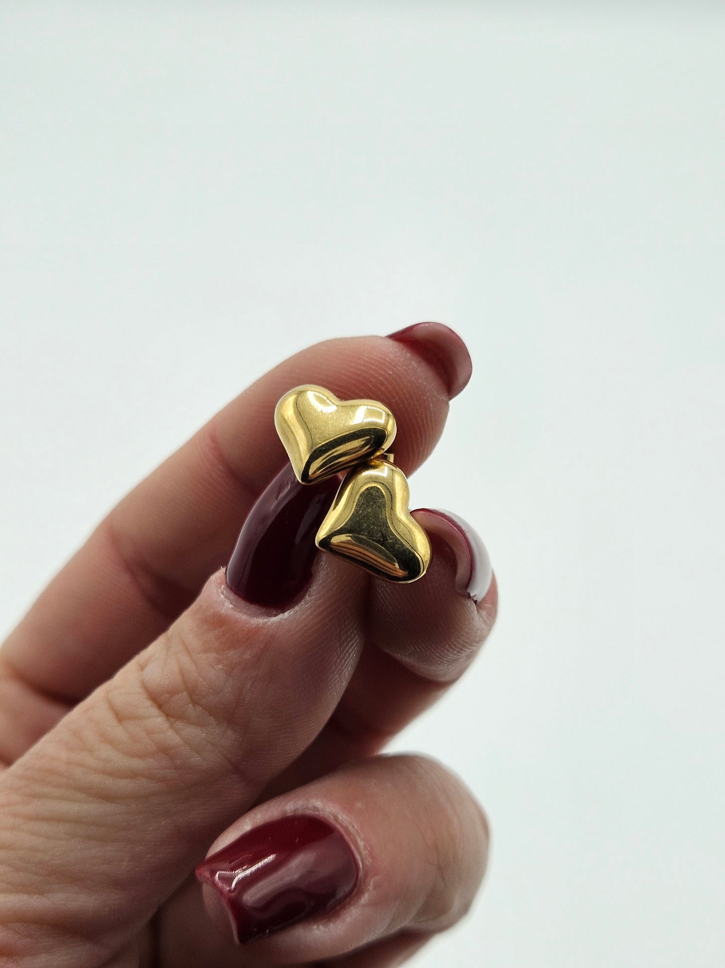 Orecchini cuore lobo 2º misura