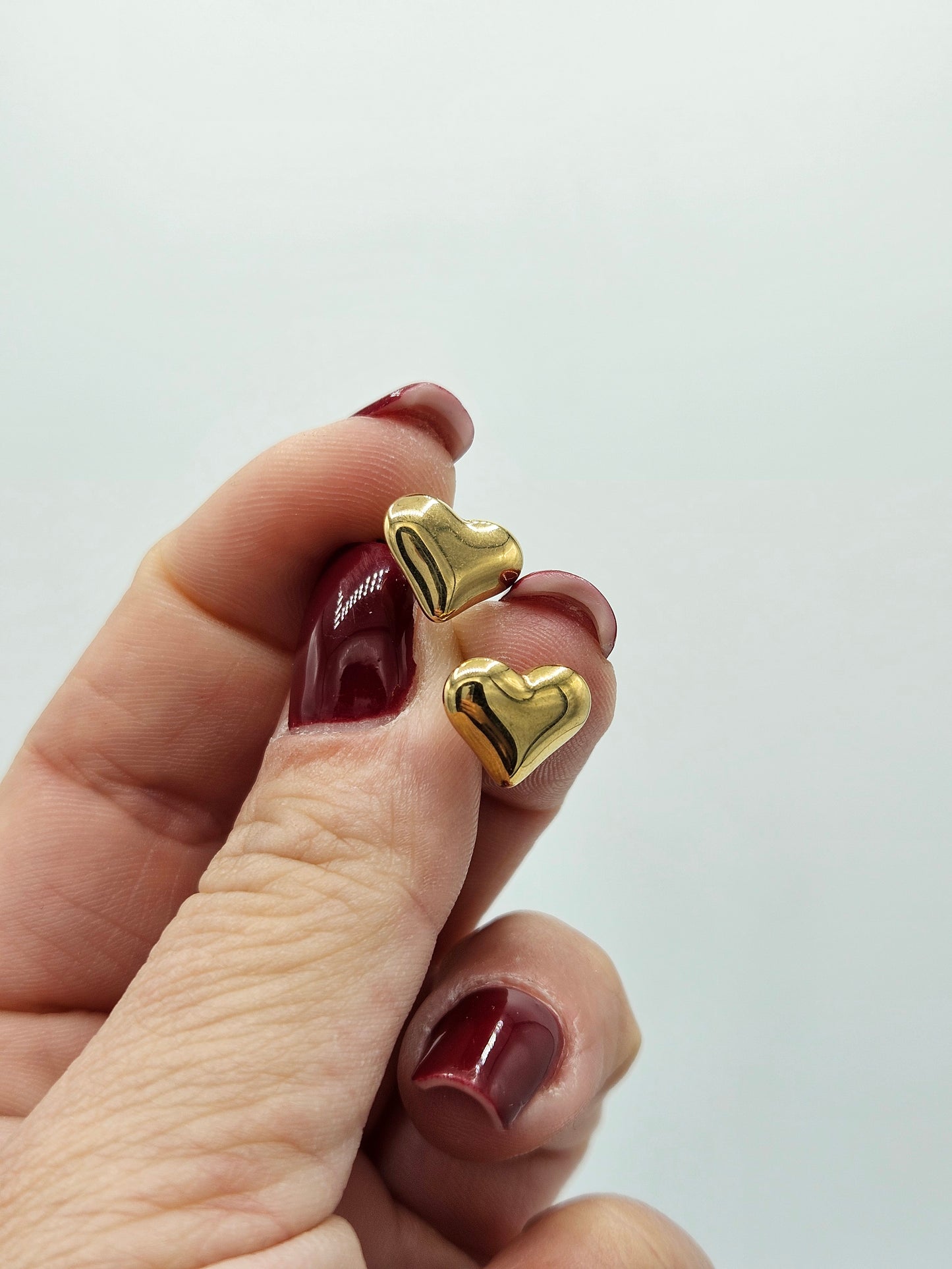 Orecchini cuore lobo 2º misura
