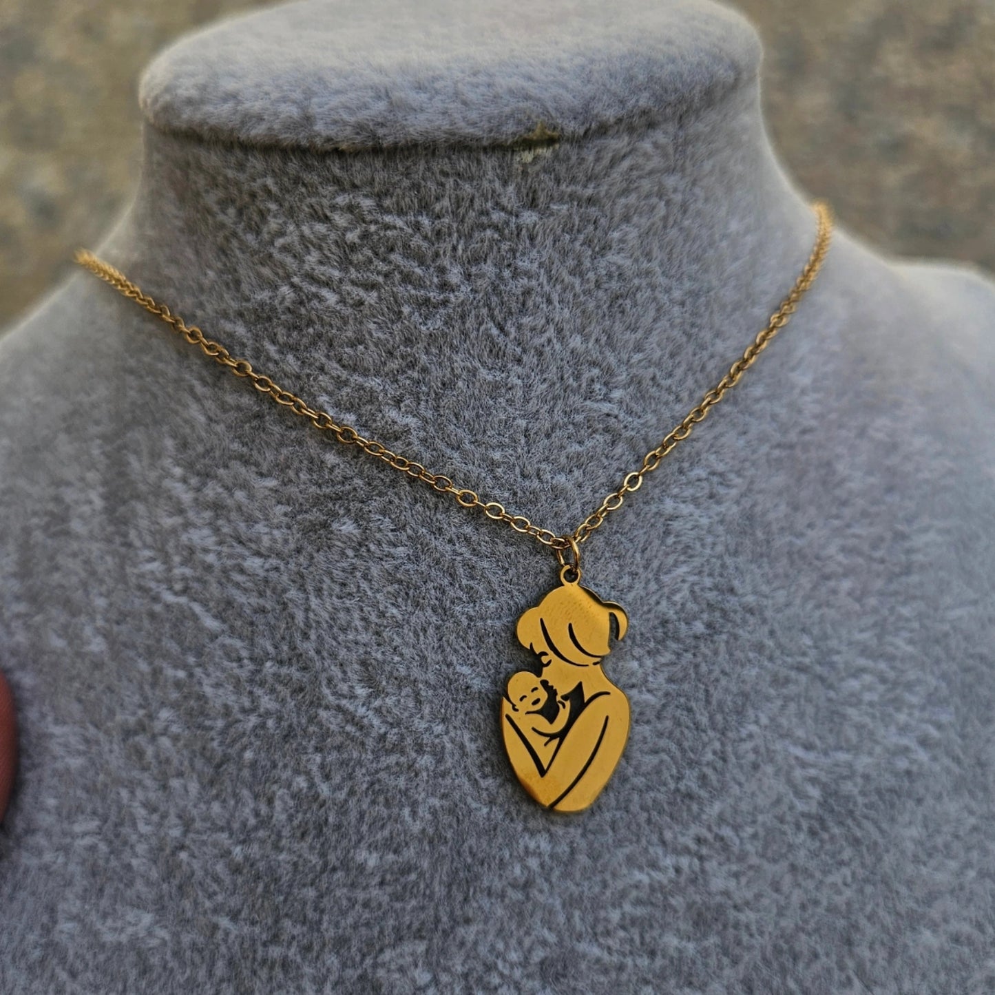 Collana mamma e figlio