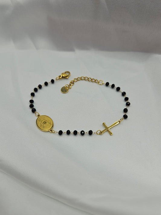 Bracciale rosario cristallo