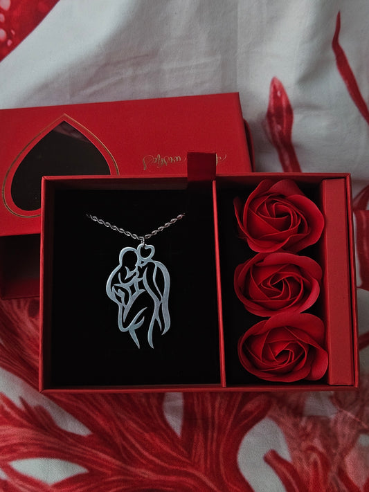 Confezione con collana per la mamma